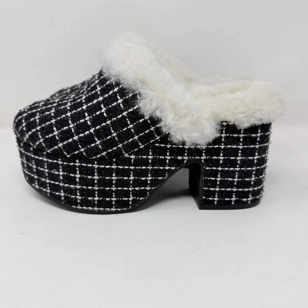 New Larroude Miso Platform Clogs Sz 9